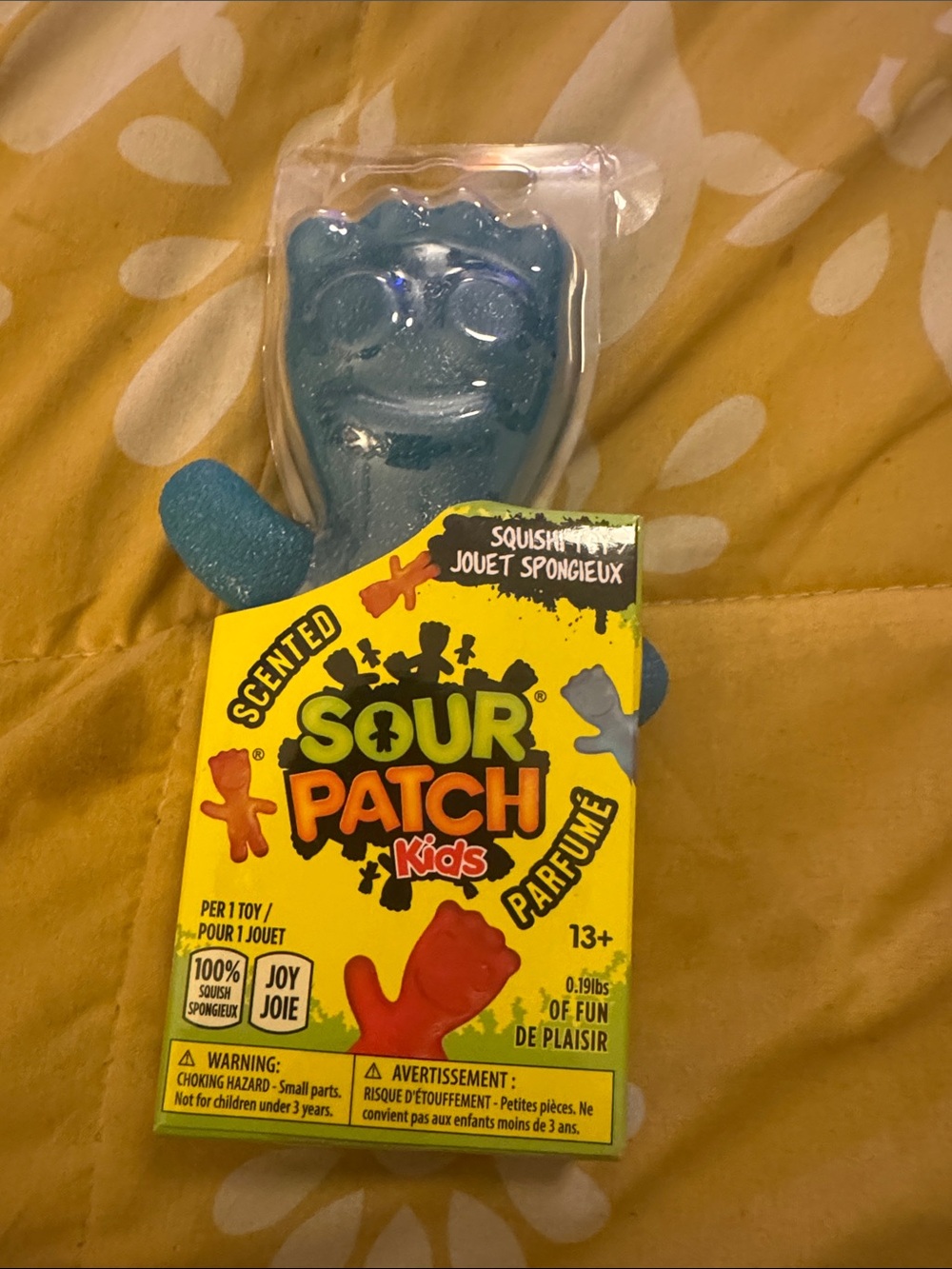 Sour patch kids Scented Blue Squishy Toy